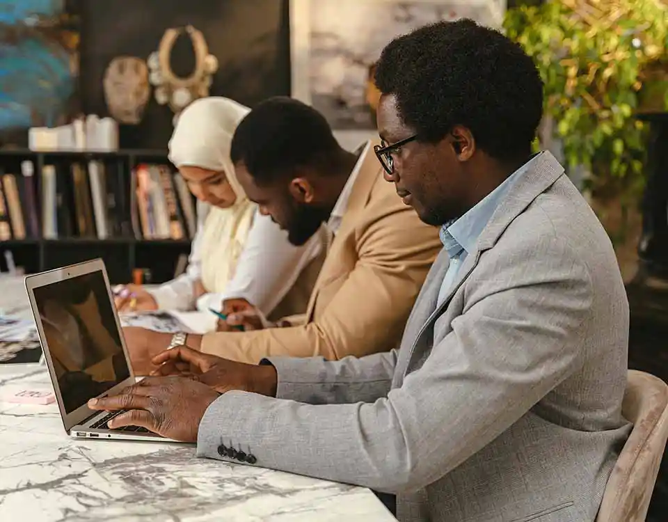 Multi ethnic office Multi ethnic office